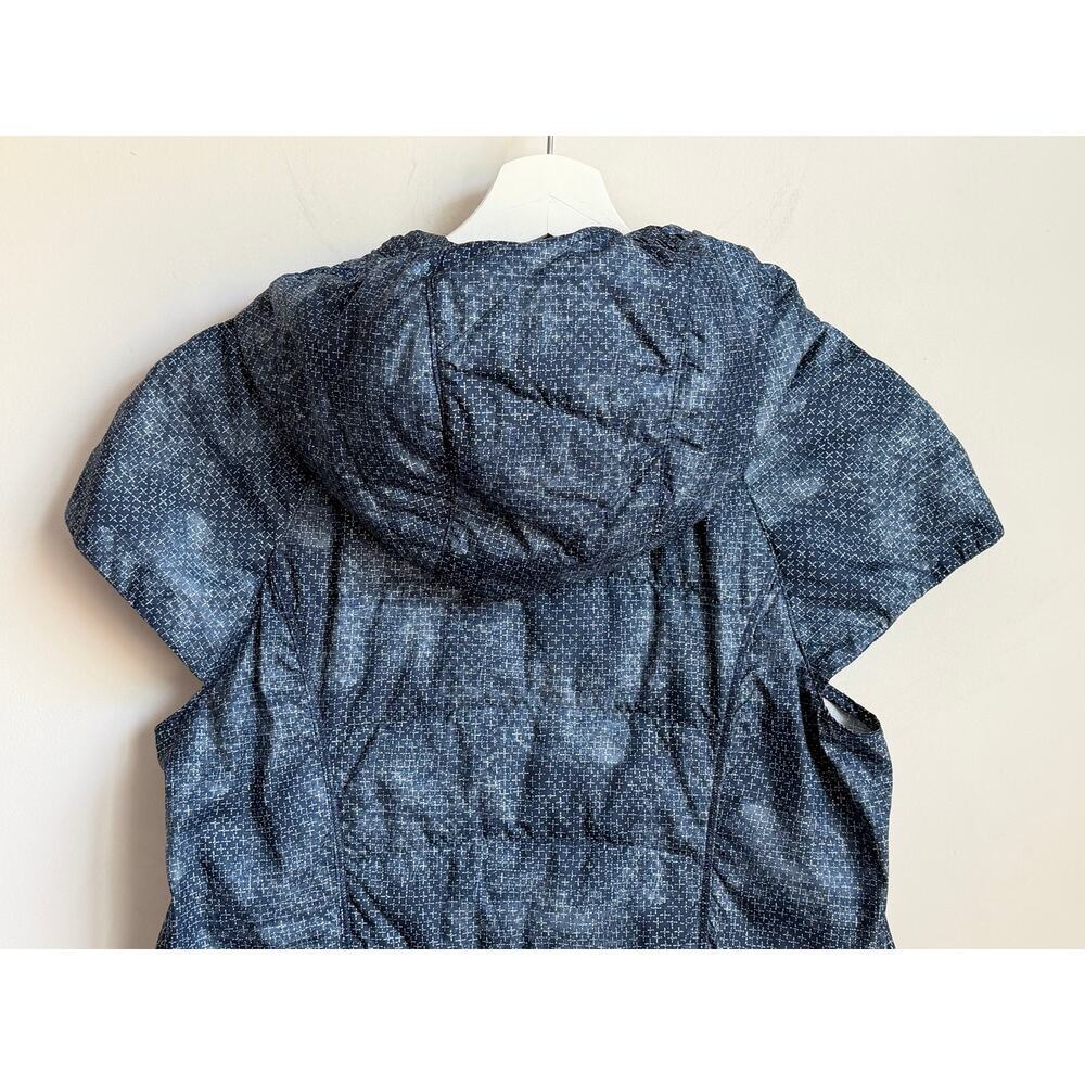 Lululemon Spring Fling Puffy Vest Sashiko Cross Inkwell Ghost Women's Size 10 - Picture 8 of 10